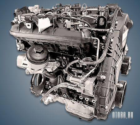 1.7-литровый дизельный мотор Опель A17DTR фото.