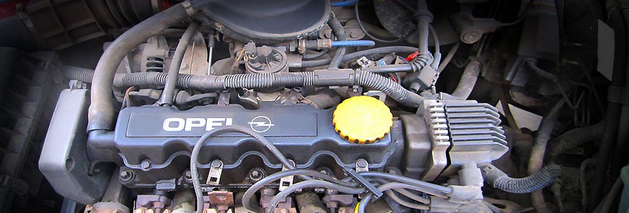 1.6-литровый бензиновый силовой агрегат Opel X16SZR под капотом Опель Астра.