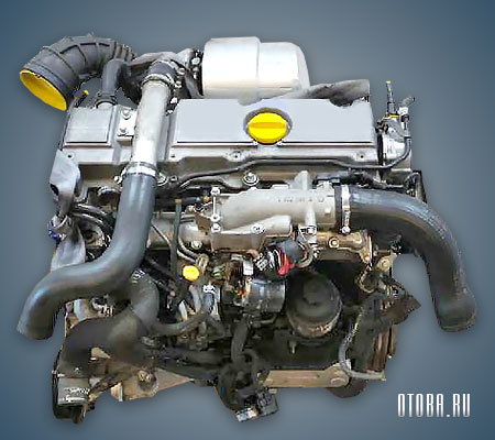 Двигатель Y22DTR фото.