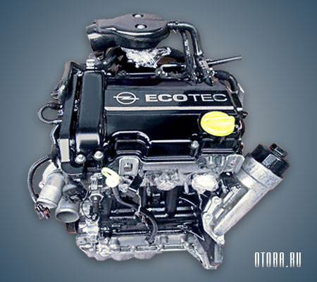 Двигатель Z10XE фото.