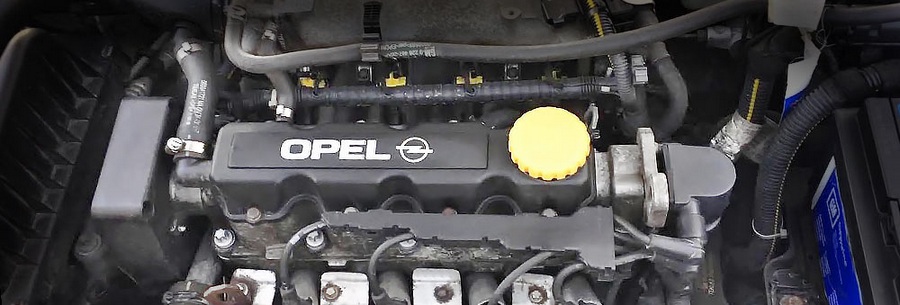 1.6-литровый бензиновый силовой агрегат Opel Z16SE под капотом Опель Астра.