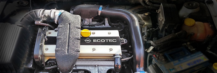 2.0-литровый бензиновый силовой агрегат Opel Z20LET под капотом Опель Астра.