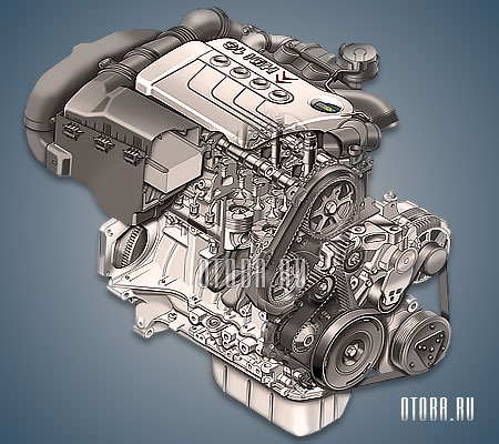 Двигатель Пежо DV4TED4 фото.