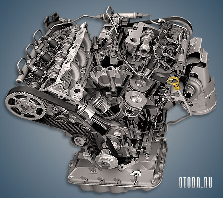 3.0-литровый дизельный мотор Пежо DT20C фото.