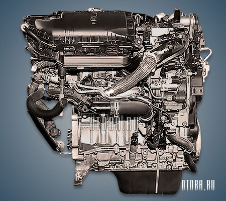 Двигатель Пежо DV6DTED фото.