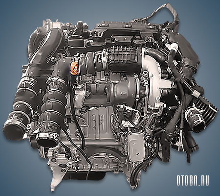 1.6-литровый дизельный мотор Пежо DV6FETED фото.