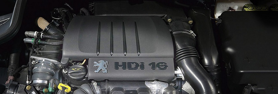 1.6-литровый дизельный силовой агрегат Peugeot DV6TED4 под капотом Пежо 407.