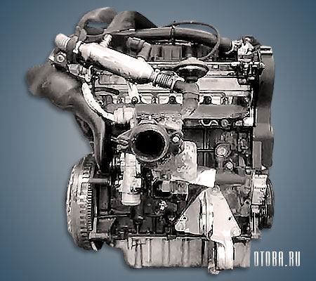 2.0-литровый дизельный мотор Пежо DW10ATED4 фото.