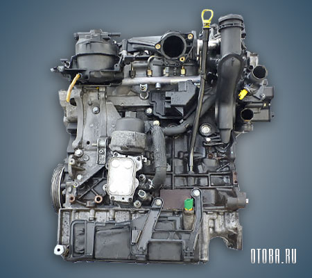 Двигатель Пежо DW10BTED4 фото.