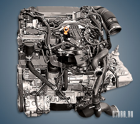 2.0-литровый дизельный мотор Пежо DW10DTED4 фото.