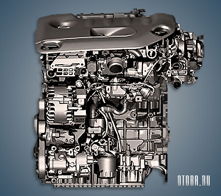2.0-литровый дизельный мотор Пежо DW10FDTED4 фото.
