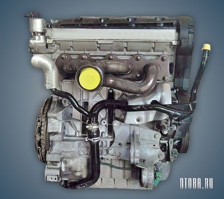 Двигатель Пежо EW10D фото.