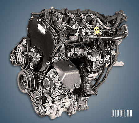 2.2-литровый дизельный мотор Пежо P22DTE фото.