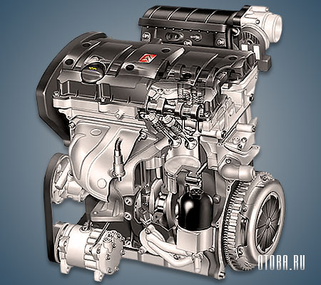 Двигатель TU5JP4 схема.