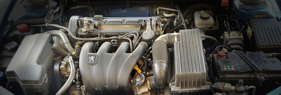 2.0-литровый бензиновый силовой агрегат XU10J4R под капотом Пежо 806.