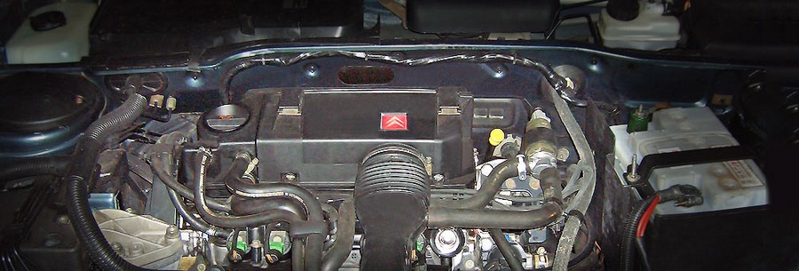 1.8-литровый бензиновый силовой агрегат XU7JP под капотом Пежо 306.