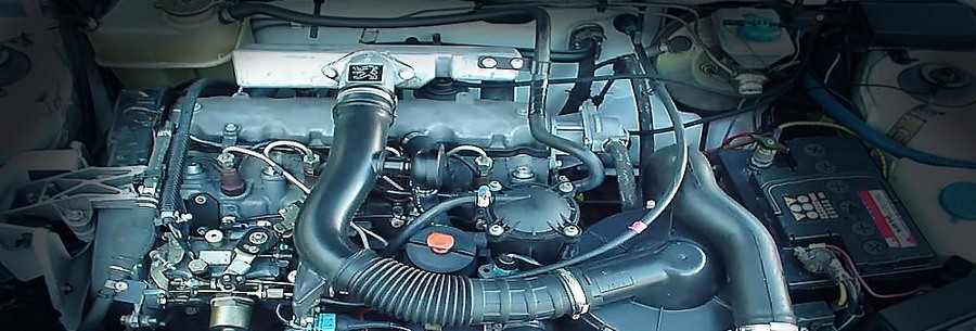 1.8-литровый дизельный силовой агрегат XUD7 под капотом Пежо 305.