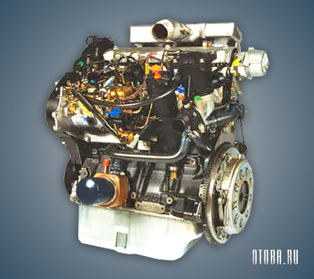 Двигатель Пежо XUD9SD фото.