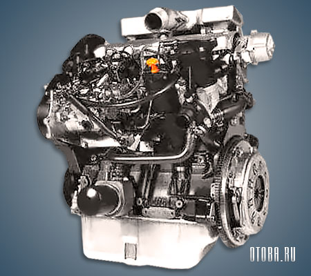 1.9-литровый дизельный мотор Пежо XUD9SD фото.