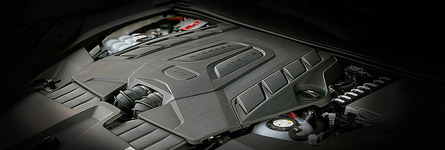 4.0-литровый бензиновый силовой агрегат MDW.HA под капотом Porsche Cayenne Coupe