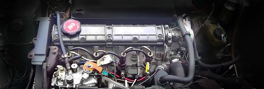 1.6-литровый дизельный силовой агрегат F8M под капотом Рено 11.
