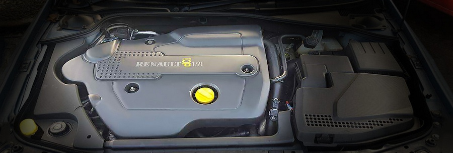 1.6-литровый дизельный силовой агрегат Renault F9Q под капотом Рено Лагуна.