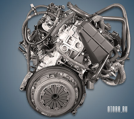 2.2-литровый дизельный двигатель Renault J8S фото.