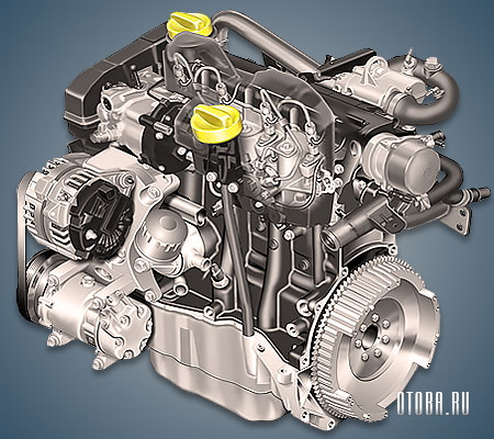1.5-литровый дизельный двигатель renault K9K фото.