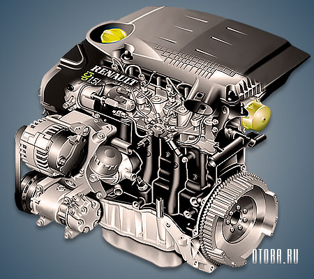 1.5-литровый дизельный мотор Рено К9К фото.