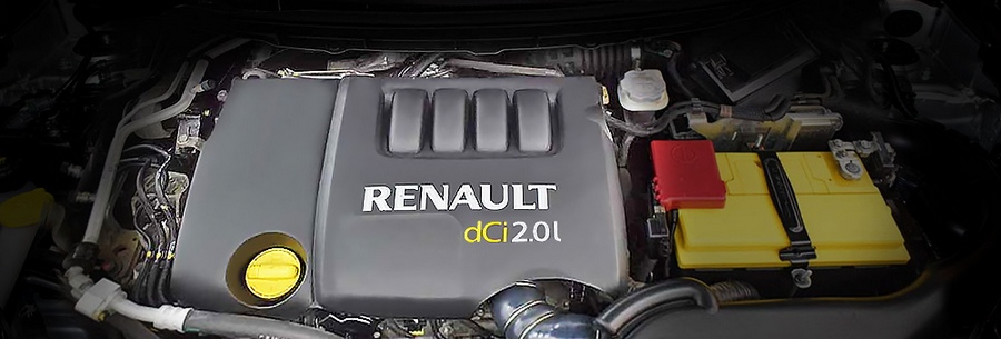 2.0-литровый дизельный силовой агрегат Renault M9R под капотом Рено Лагуна.