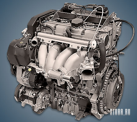 2.0-литровый бензиновый мотор Рено N7Q фото.