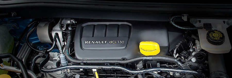 1.6-литровый дизельный силовой агрегат R9M под капотом Рено Сценик.