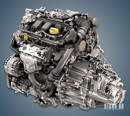 Двигатель Renault R9N фото.