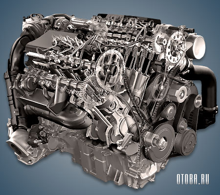 3.0-литровый дизельный мотор Рено v9x фото.
