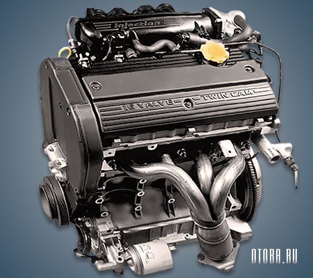 1.1-литровый бензиновый двигатель Rover 16K4F фото.