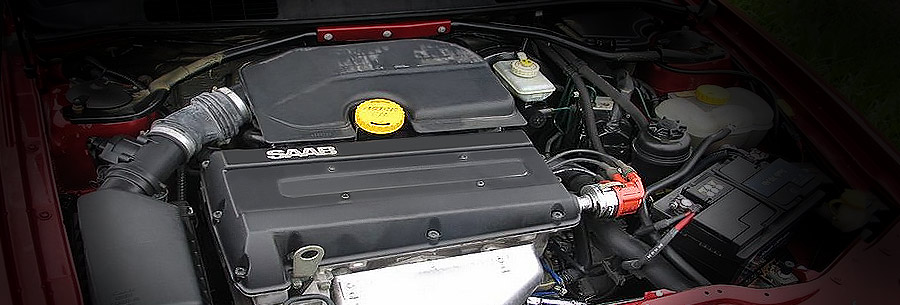 2.0-литровый бензиновый силовой агрегат B204i под капотом Saab 9000