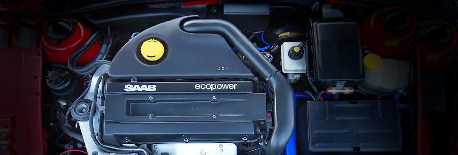 2.0-литровый бензиновый силовой агрегат B205E под капотом Saab 9-5
