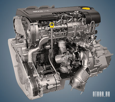 1.9-литровый дизельный мотор Saab D207E фото