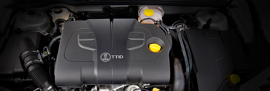 1.9-литровый дизельный силовой агрегат D207R под капотом Saab 9-3