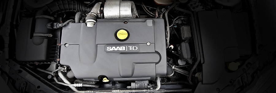 2.2-литровый дизельный силовой агрегат D223L под капотом Saab 9-3
