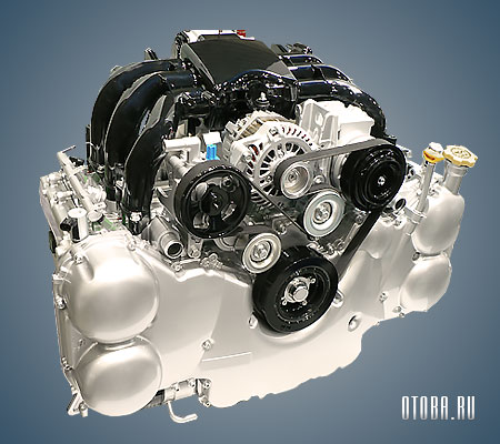 Двигатель EZ36D фото.