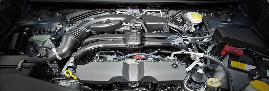 1.6-литровый бензиновый силовой агрегат Subaru FB16B под капотом Субару Импреза.