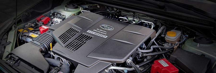 2.0-литровый бензиновый силовой агрегат Subaru FB20X под капотом Субару XV Гибрид.