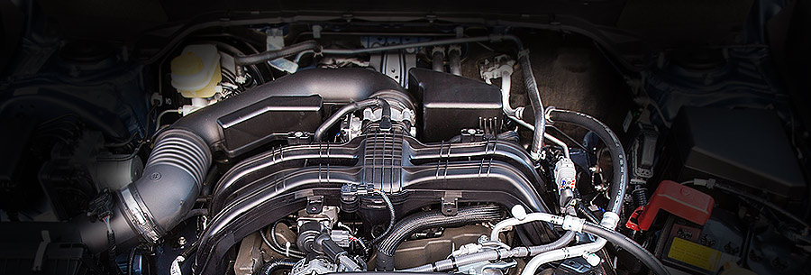 2.5-литровый бензиновый силовой агрегат Субару FB25D под капотом Subaru Forester.