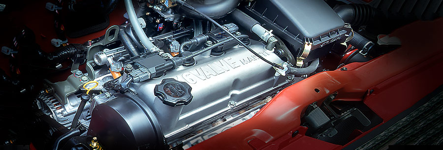 1.0-литровый бензиновый силовой агрегат Сузуки F10D под капотом Suzuki Alto