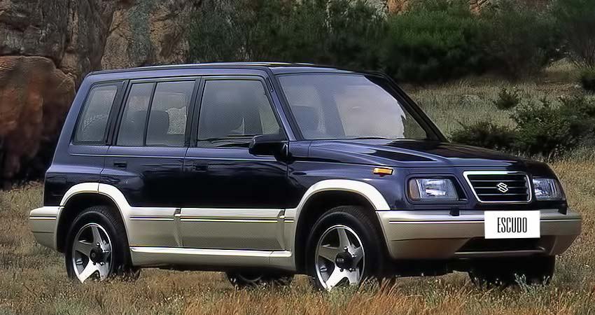 Suzuki Escudo 1995 года с бензиновым двигателем 1.6 литра