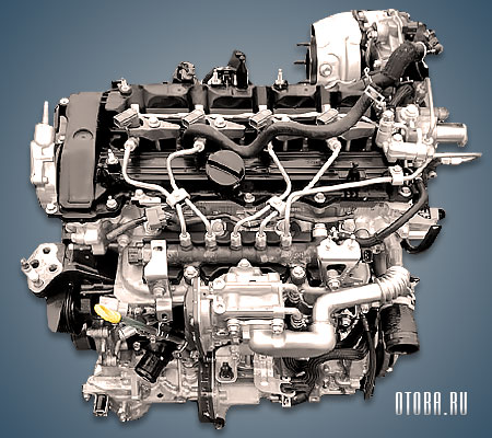 2.0-литровый дизельный мотор Тойота 1AD-FTV фото.