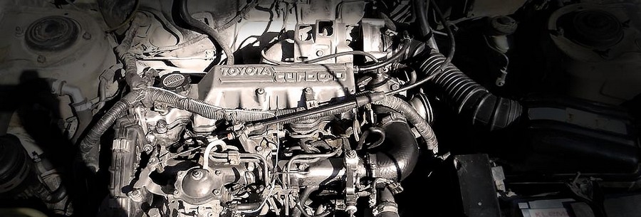 1.8-литровый дизельный силовой агрегат 1C под капотом Тойота Королла.