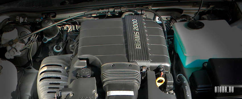 Двигатель 1G-FE 2 поколение под капотом.