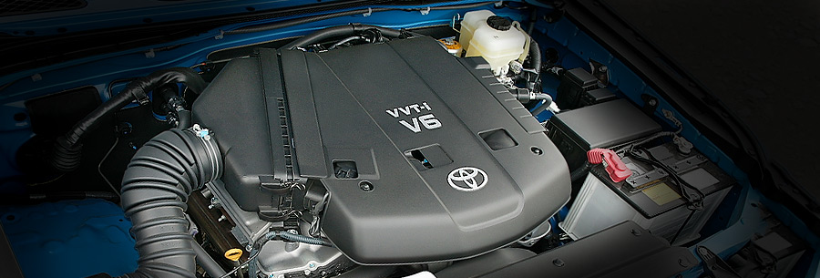 4.0-литровый бензиновый силовой агрегат Toyota 1GR-FE под капотом Тайота Ленд Крузер Прадо